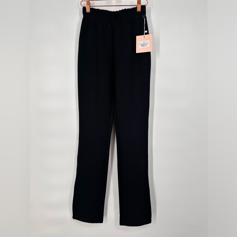 NWT Kittenish Elastic Waist Black Slacks